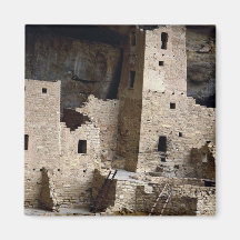 Palacio del acantilado, Mesa Verde, Colorado, los  Imán De Nevera
