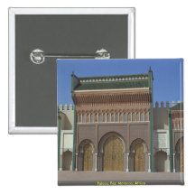 Palacio, Fes, Marruecos, África Pin