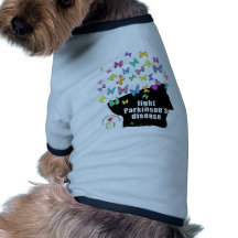 paladio de la lucha - conciencia de Parkinson de l Ropa Perro