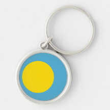 Palau señala por medio de una bandera llavero