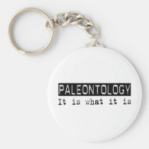 Paleontología es llavero personalizado