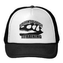 PALEONTÓLOGO en el entrenamiento Gorros Bordados
