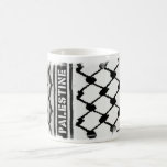 Palestina Keffiyah Tazas De Café