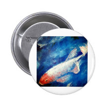 Paleta de los pescados de Koi Pins