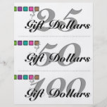 Paleta de los vales del artista de maquillaje colo flyer a todo color