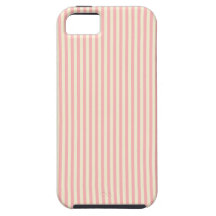 Palidezca - el rosa y las rayas poner crema iPhone 5 Case-Mate carcasa