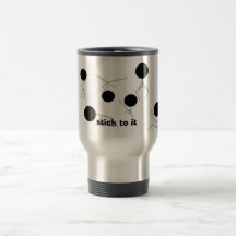 palillo a él taza del thermos