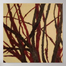 palillos en aceite-abstracto impresiones