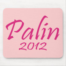 Palin 2012 alfombrillas de ratones