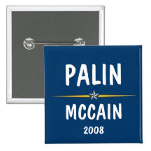 Palin - McCain Pins