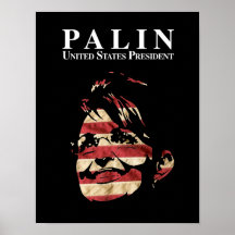 Palin para el presidente de Estados Unidos Poster