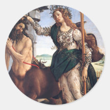 Pallas y el Centaur, Sandro Botticelli Pegatinas