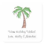 Palmera del navidad pegatinas