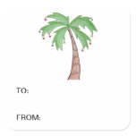 Palmera del navidad pegatinas