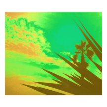 palmera impresion fotografica