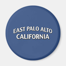 Palo Alto del este California Iman De Frigorífico