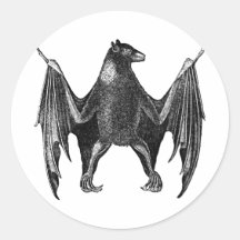 Palo antiguo de la impresión de la historia natura etiquetas redondas