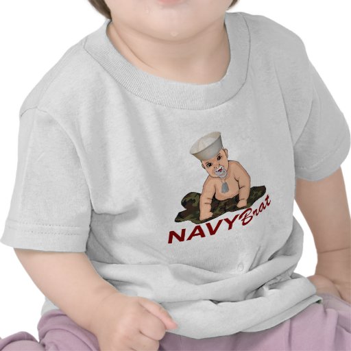Palo de golf de la marina de guerra camiseta