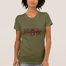 Palo de golf del ejército camisetas