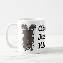 Palo de vampiro colgante izquierdo taza de café