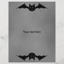 Palo de vampiro gótico lindo de Halloween con los  Tarjetas Publicitarias
