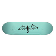 Palo divertido verde de Seafoam pequeño Patin Personalizado