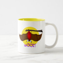 Palo extravagantemente de Halloween w00t Taza