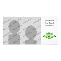 Palo verde que lleva un sombrero tarjetas con fotos personalizadas