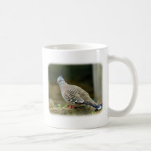 Paloma con cresta 9P013D-56 Tazas