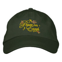 Paloma de la paz gorras bordadas