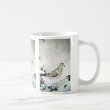 Paloma de luto taza