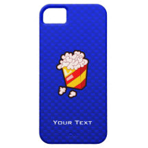 Palomitas azules iPhone 5 fundas