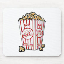 Palomitas de la película alfombrillas de ratones