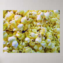 Palomitas de maíz de la mantequilla impresiones