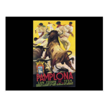 Pamplona San Fermín Postales