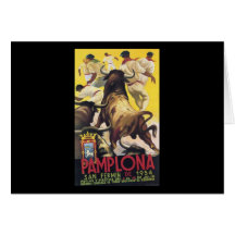 Pamplona San Fermín Tarjeton