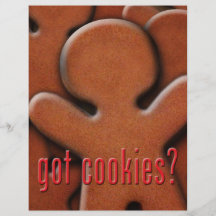 ¿pan de jengibre conseguido? tarjeta publicitaria
