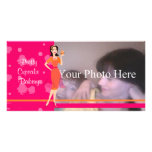 Panadería del diseñador tarjeta con foto personalizada