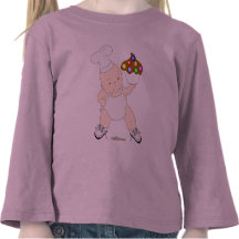 Panadero de la magdalena camisetas