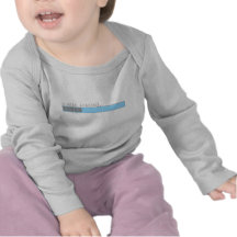 Pañal que carga humor infantil del poo del bebé di camiseta
