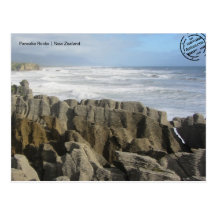 Pancake Rocks (Neuseeland) Postkarte