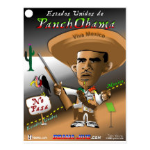 PanchObama ningún Pasa Postal