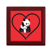 panda caja de joyas