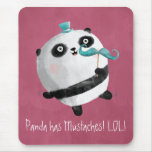 Panda con los bigotes tapetes de ratones