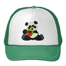 Panda del navidad gorra