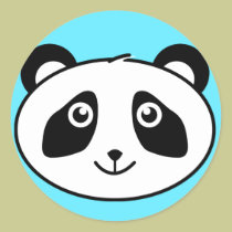 Panda pegatinas