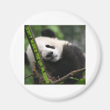 panda gigante del bebé iman para frigorífico