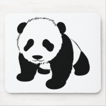 Panda linda del bebé alfombrillas de ratones