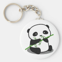 Panda linda llavero
