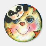 Panda-Moonium Imanes De Nevera